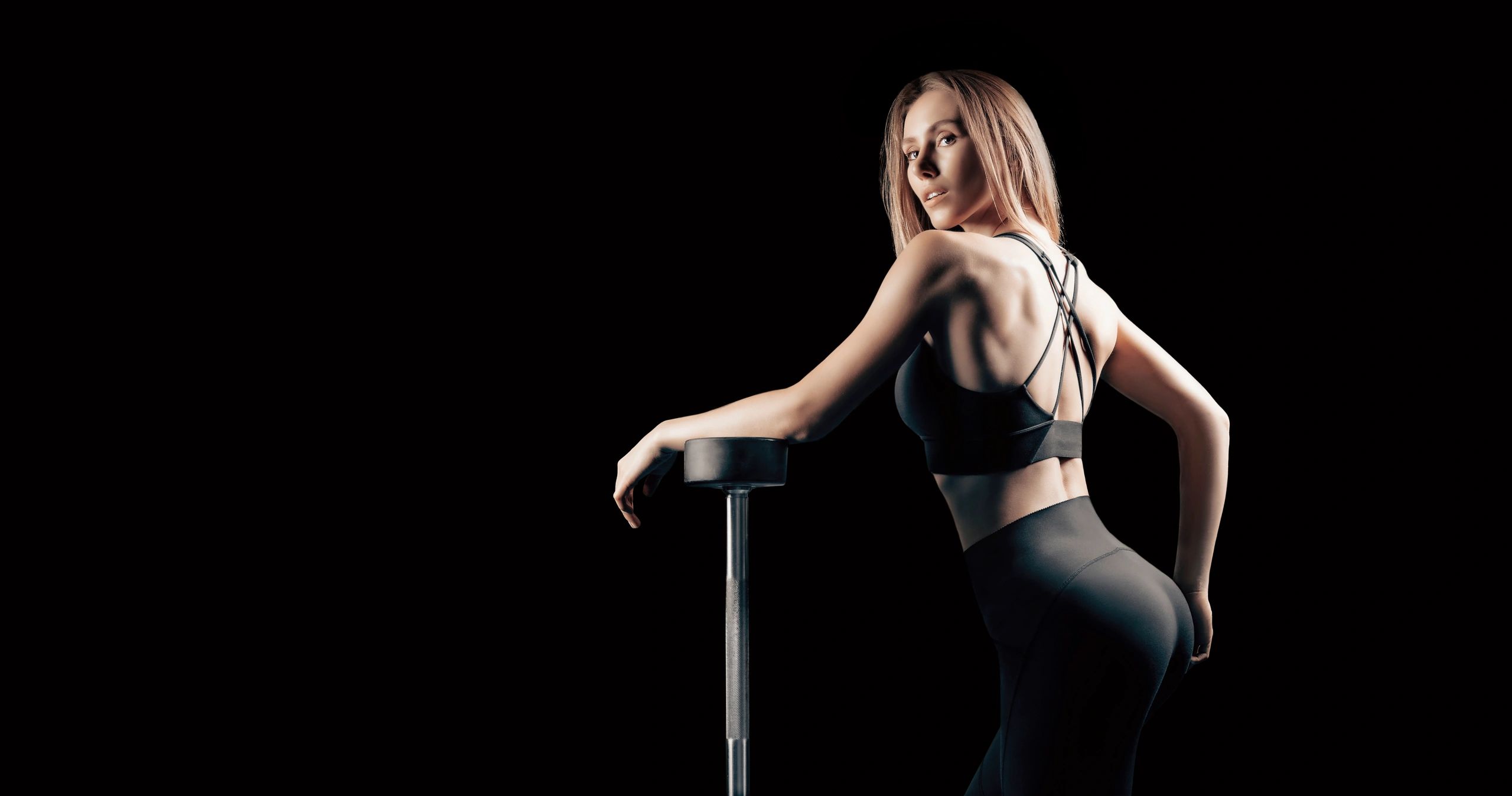 Empowered woman dancing