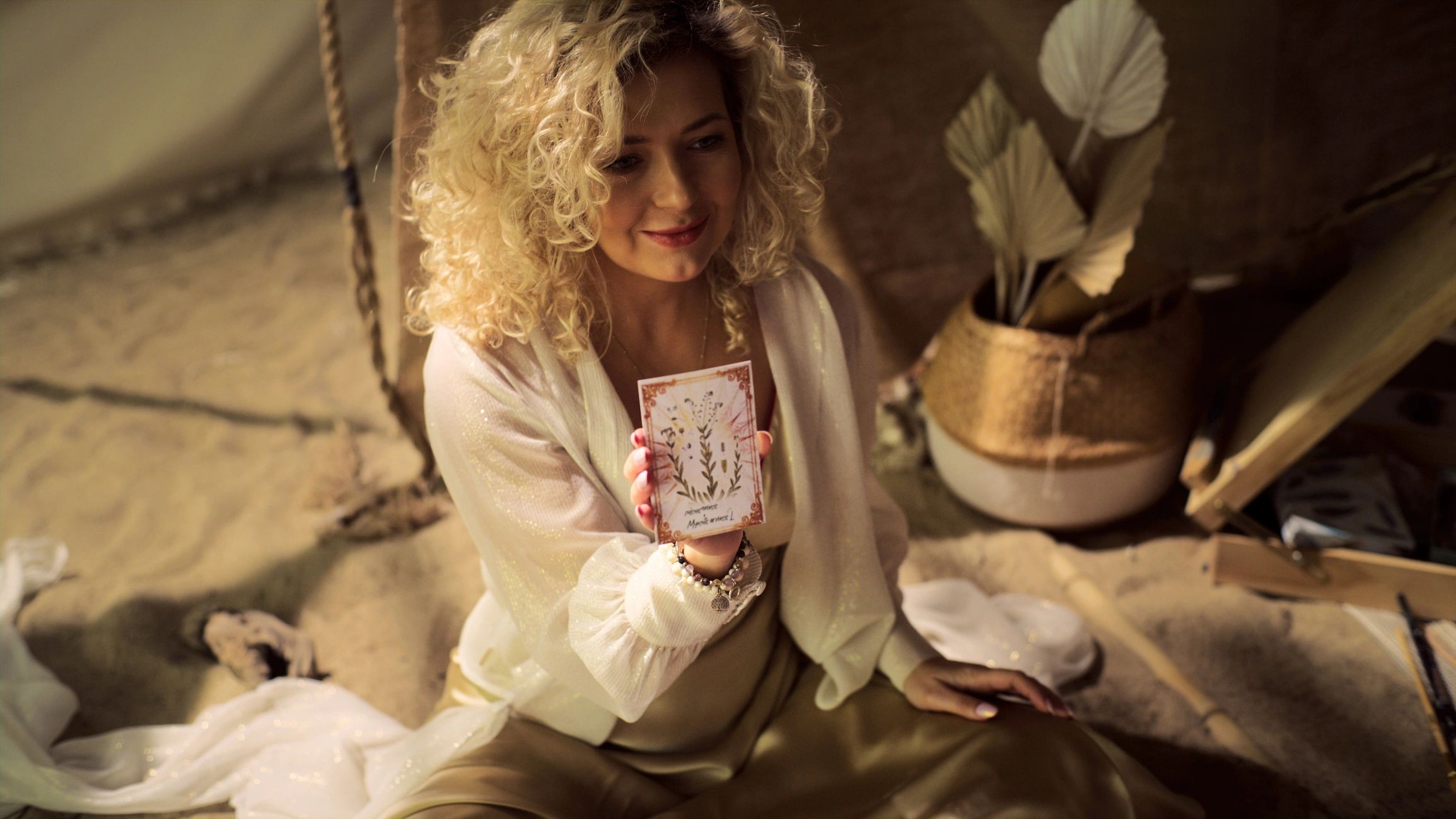 Wellness self reflection tarot cards